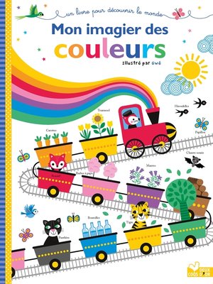 cover image of Mon imagier des couleurs
